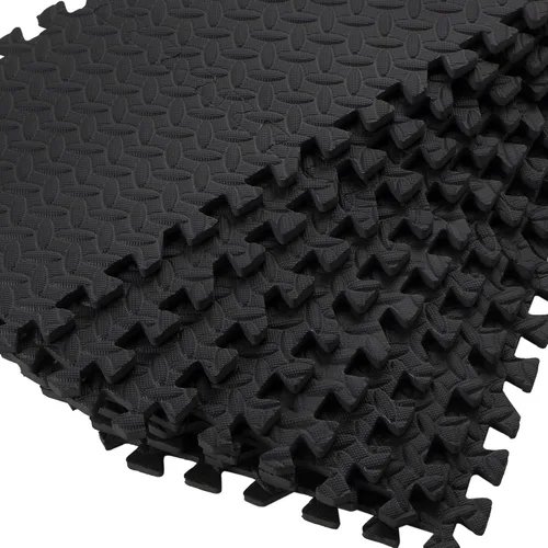 Miniatura 4 de Shihanee Alfombrillas de espuma para el suelo, tapetes de juego a granel con bordes entrelazados para gimnasio, guardería, dormitorio