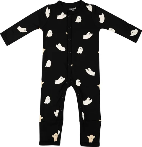 Miniatura 9 de KYTE BABY Mameluco suave unisex con cierre a presión, 97% rayón hecho de bambú, 3% elastano
