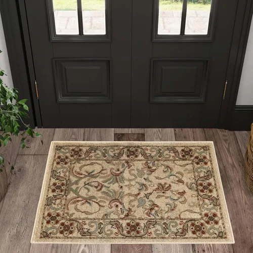 Miniatura 16 de Superior Alfombra de interior con respaldo de yute para dormitorio, sala de estar/comedor, oficina, entrada, pasillo, cocina, decoración tradicional