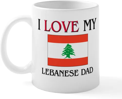 Miniatura 29 de CafePress #1 - Taza de café de cerámica libanesa de 11 oz (11.0 fl oz)