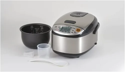 Miniatura 2 de Zojirushi ns-lgc05 X B Micom Arrocera y calentador inoxidable, negro