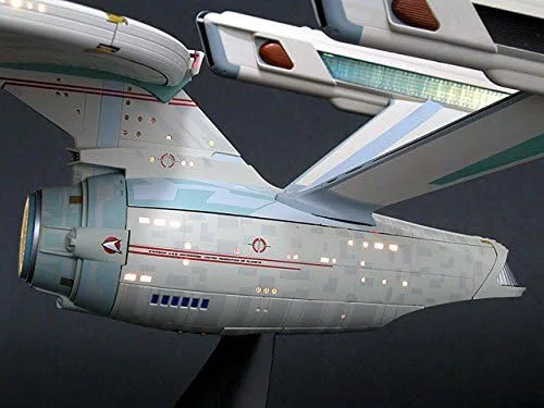 Miniatura 4 de Bandai Star Trek 1/850 USS Enterprise NCC-1701 (importación de Japón)