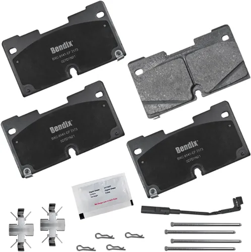 Miniatura 282 de Pastillas de freno delanteras cerámicas Bendix Priority1 CFC2302 para Hyundai Elantra 2021, Sonata 2022-2020, Kia K5 2023-2021