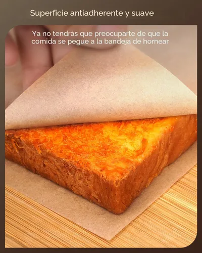 Miniatura 4 de Hojas de papel pergamino, 9 x 13 pulgadas, pergamino precortado antiadherente para hornear, asar a la parrilla, freidora de aire, cocinar al vapor