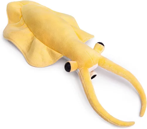Miniatura 16 de Juguete de peluche realista de organismo antiguo cámbrico Microdictyon – Simulación de 20" de criatura marina del Cámbrico Microdictyon