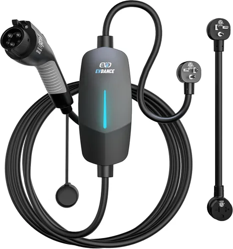 Miniatura 13 de EVDANCE Cargador portátil de nivel 1 y 2, control de aplicación inteligente y habilitado para WiFi/Bluetooth, cable de 25 pies, certificado ETL