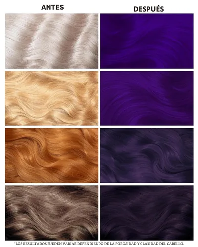 Miniatura 3 de Lunar Tides - Color de cabello semipermanente (43 colores) (Violeta oscuro, 4 onzas líquidas)