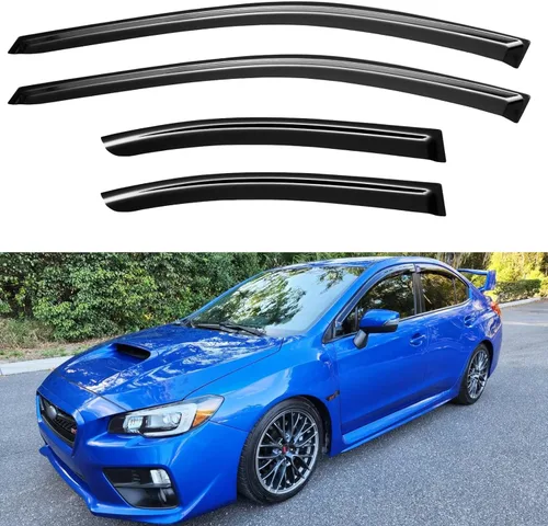 Miniatura 114 de YQAUTEC Viseras de Ventana Protectores de Lluvia para Honda Civic 2022 2023 2024 2025 2026, Deflectores de Viento de Ventilación de Ventana Fuera