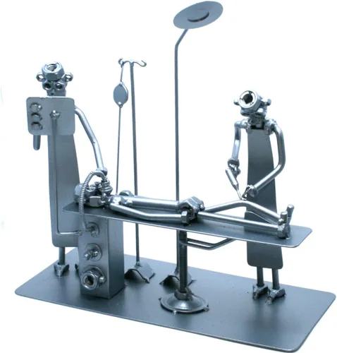 Miniatura 3 de Regalo de cirujano ortopédico personalizado, Tuercas y pernos escultura coleccionables, arte de metal reciclado, cumpleaños, regalo de jubilación l