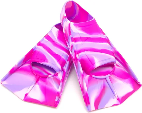 Miniatura 22 de Swimming Training Fins,Kids Swim Fins,Comfortable Swimming Flippers Suitable for Children,Beginners,Girls,Boys,Adults BB-arco iris colorido