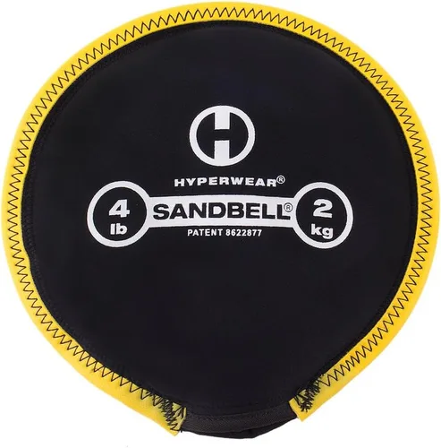 Miniatura 13 de HYPERWEAR SandBell® bolsa de arena suave de peso (1–22 kg) – Precargada con arena limpia de EE. UU., peso suave seguro para entrenamiento de fuerza