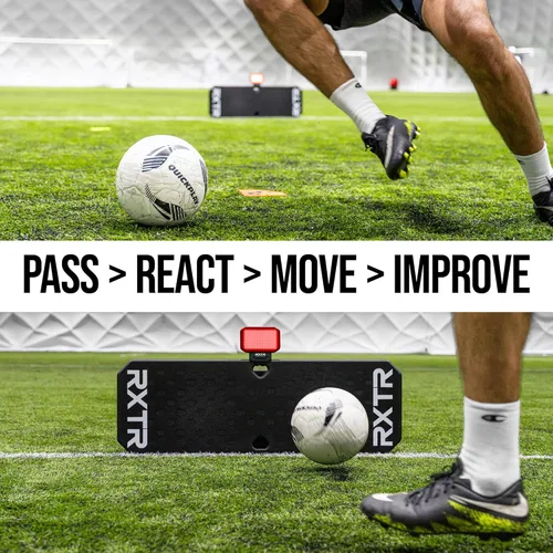 Miniatura 4 de RXTR PRO - Sistema de entrenamiento de fútbol entrenador: luz de reacción inteligente y tablero de rebote de fútbol con puntuación en tiempo real