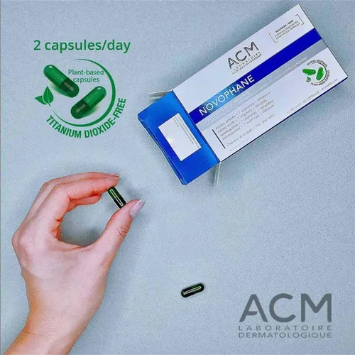 Miniatura 4 de ACM Laboratoire Novophane Caps Anti Hair Loss Alopecia Treatment Nails Fragility Skin Capital