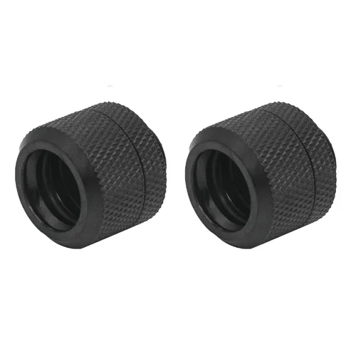 dracaena.io Paquete de 2 roscas G1/4" a 12mm de diámetro exterior, Accesorio de Compresión para Tubería Rígida con diseño de cuerpo alto para