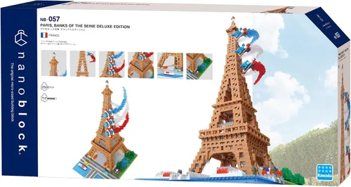 Miniatura 2 de nanoblock - World Famous - Edición de lujo de la Torre Eiffel, kit de construcción avanzado de la serie Hobby