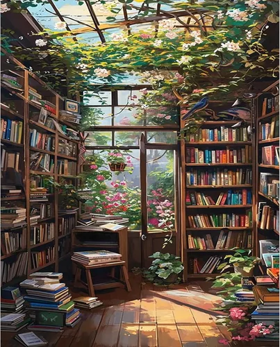 Miniatura 16 de HITO Kit de pintura de paisaje por números para adultos, Aurora para adultos, kits de pintura por números sobre lienzo para regalo, decoración