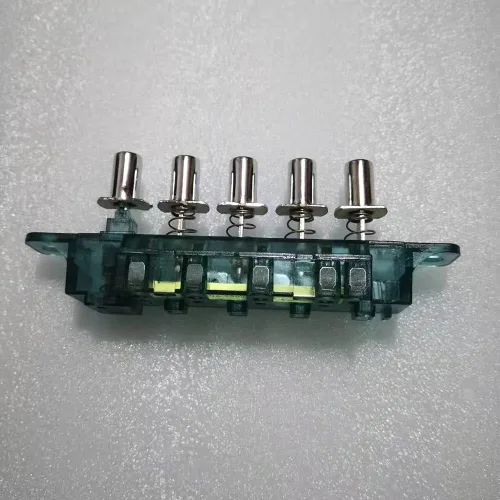 Miniatura 4 de MQ165 3-Interlock 1-Reset 1-Latching 5 Teclas Interruptor 250VAC 4A para Campana de Cocina