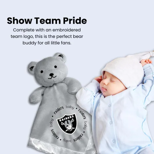 Miniatura 3 de Baby Fanatic NFL - Manta de oso de seguridad unisex para bebé