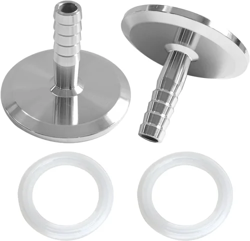 Miniatura 8 de Accesorio sanitario de 1.5 "tri abrazadera a 1" manguera de acero inoxidable manguera sanitaria adaptador de tubería 2 piezas