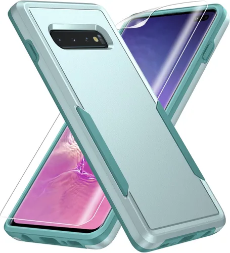 Miniatura 11 de Funda para Samsung Galaxy S10 Plus, con Protector de Pantalla [Probado contra Caídas de Grado Militar] Funda Protectora de Servicio Pesado