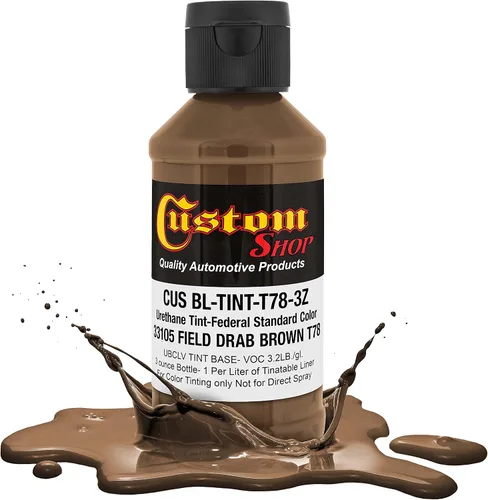 Miniatura 32 de Revestimiento personalizado de 300 ml (color negro metálico) de Urethane Tint concentrado para tintar camión cama revestimiento – Proporcionado