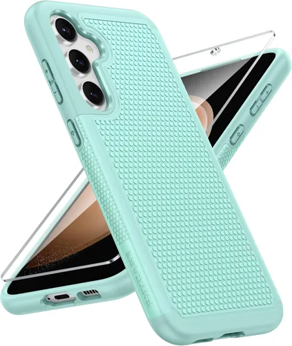 Miniatura 167 de FNTCASE Funda para teléfono Galaxy A14-5G: protección contra caídas de grado militar Samsung A14 5G, probada contra caídas de 14 pies, protector