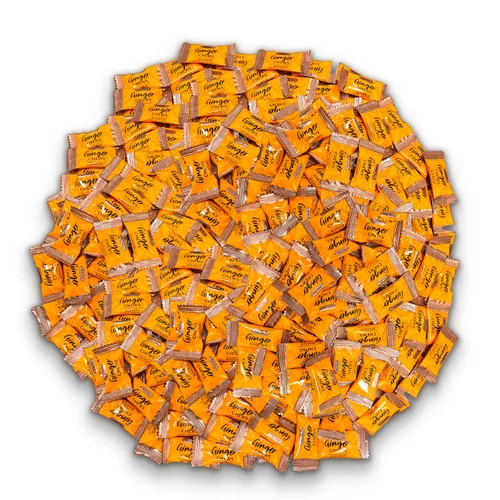 Miniatura 2 de Bali's Best Masticables de jengibre, sabor a mango tropical, frasco de 1 libra, caramelo suave envuelto individualmente, hecho con jengibre 100%