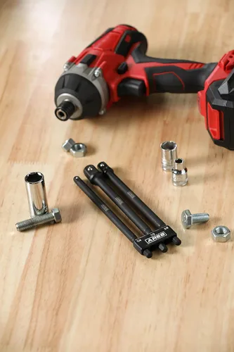 Miniatura 6 de ARES 22023 - Juego de Adaptadores de Dados de Grado de Impacto de 6 Pulgadas - Convierte el Taladro Atornillador de Impacto en Atornillador de Dados