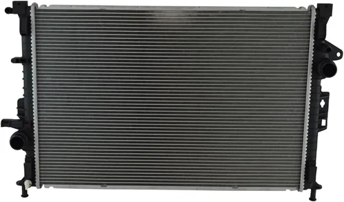 Miniatura 150 de TRQ Radiador de 1 fila de núcleo de aluminio de 26.5 pulgadas de ancho de núcleo compatible con Chevrolet Captiva Sport 2012-2015 Saturn Vue