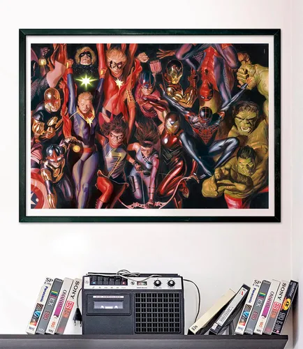 Miniatura 6 de Clementoni - 39675 - Puzzle Marvel Avengers - Rompecabezas de 1000 piezas, rompecabezas para adultos - Hecho en Italia