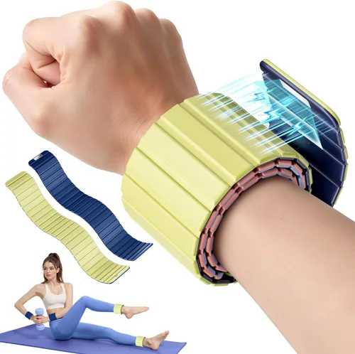 Miniatura 11 de 2025 Pesos Magnéticos Mejorados para Tobillos para Mujeres, Pesos para Muñecas, Silicona (Impermeable), Antideslizante, Fácil de Usar, Ajustable