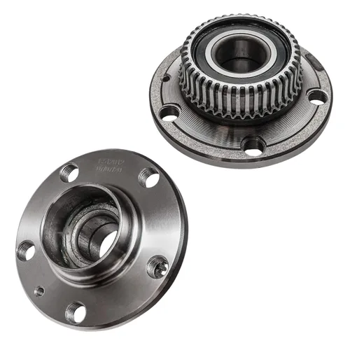 Detroit Axle - 2 bujes de rodamiento de rueda traseros para Volkswagen Jetta Beetle Golf City Audi TT, 2 rodamientos de ruedas y reemplazo del
