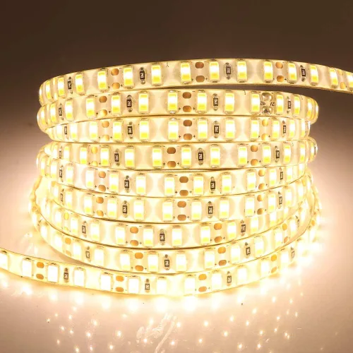 Miniatura 6 de Tira de luces LED de 16.4 pies, 12 V, 600 unidades SMD 5630, impermeables, flexibles, superbrillantes, 2 veces más brillo que la cinta LED SMD5050