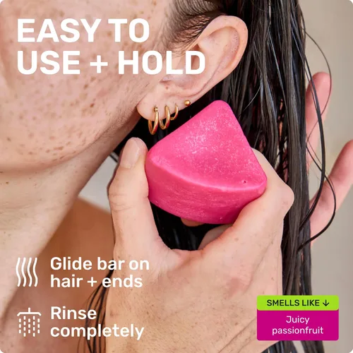 Miniatura 6 de Ethique Barra acondicionadora reparadora para cabello seco y dañado con proteína de arroz - Sin plástico, vegana, libre de crueldad, 2.12 onzas