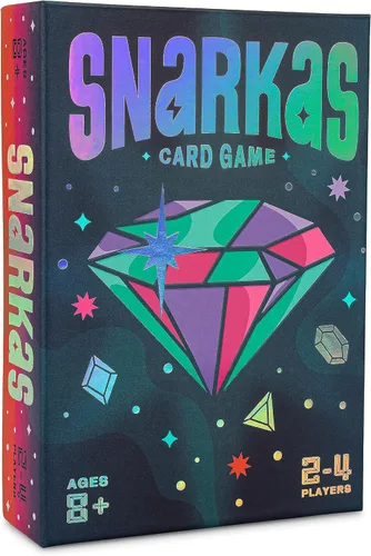 Hootenanny Games Snarkas - Juego de cartas para coleccionar gemas para añadir y combinar | Perfecto para juegos familiares | 2-4 jugadores, a partir