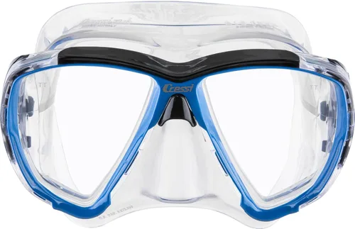 Miniatura 9 de Cressi Adult Dive Mask with Inclined Lens for Scuba Diving - Optical Lenses Available - Big Eyes - Made in Italy Negro/Negro
