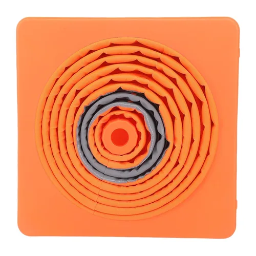 Miniatura 8 de Conos de tráfico plegables con collares reflectantes, cono naranja de seguridad desplegable multiusos con base rellenable para entrenamiento