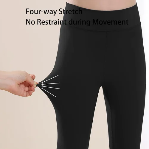Miniatura 4 de MERIABNY Leggings de entrenamiento activo para niñas de 6 a 13 años