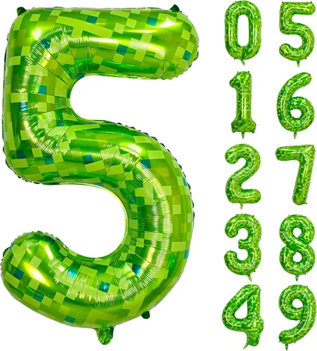 Miniatura 52 de Globos de helio de 40 pulgadas con dígitos dorados para fiesta de cumpleaños., Número 0, 40 pulgadas, número 0 oro 7