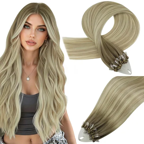 Miniatura 37 de Easyouth Extensión de cola de caballo de cabello humano marrón ombré, extensión de colas de caballo, extensiones de cola de caballo de color marrón