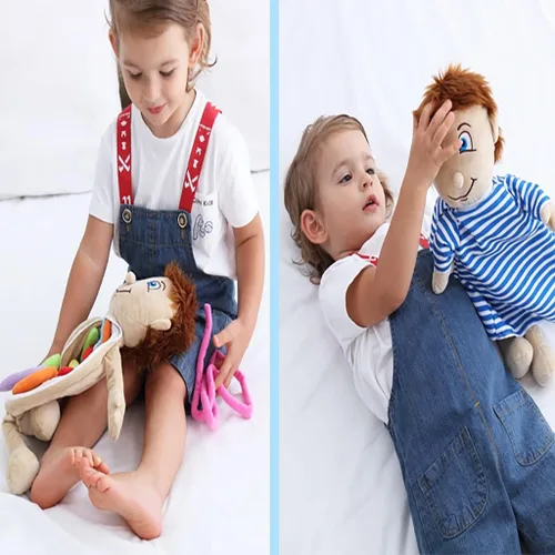 Miniatura 7 de vocheer Juguete de anatomía del cuerpo humano, juguetes de peluche de órgano educativo Montessori preescolar para niños, kits de aprendizaje
