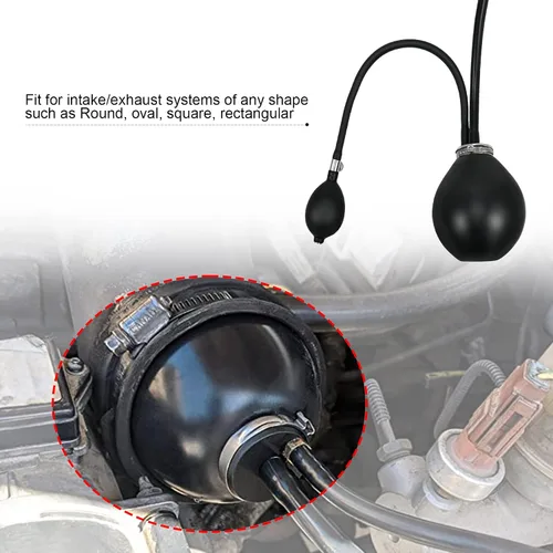 Miniatura 5 de Adaptador de admisión fácil con sellado fuerte vejiga expandible Máquina de humo Evap automotriz, accesorios para probador de fugas, máquina