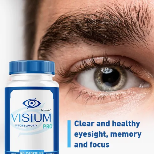 Miniatura 5 de Visium Pro Vision Support - Cápsulas oficiales de suplemento de salud, píldoras de vitaminas Naturales VisiumPro para la salud visual