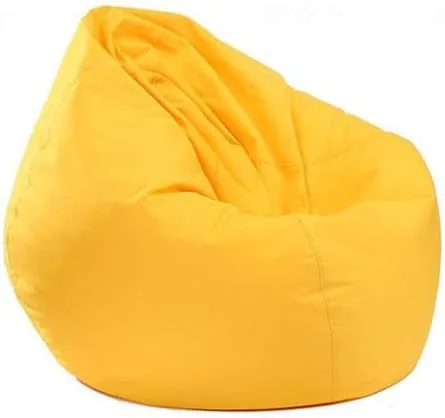 Miniatura 8 de Koolouispoper Lazy BeanBag - Sillas individuales para sofá sin relleno, color sólido, impermeable, Oxford, puf, puff puff para sofá tatami