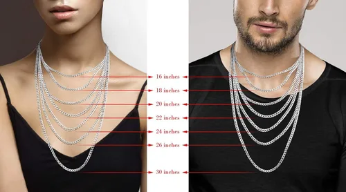 Miniatura 6 de Miabella Solid 925 Sterling Silver Italian 5mm Diamond Cut Cuban Link Curb Chain Necklace for Women Men Made in Italy