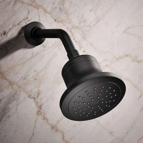 Miniatura 2 de Kohler 33631-G-BL Cinq™ Ducha redonda de función única con filtro, 1.75 gpm, negro mate