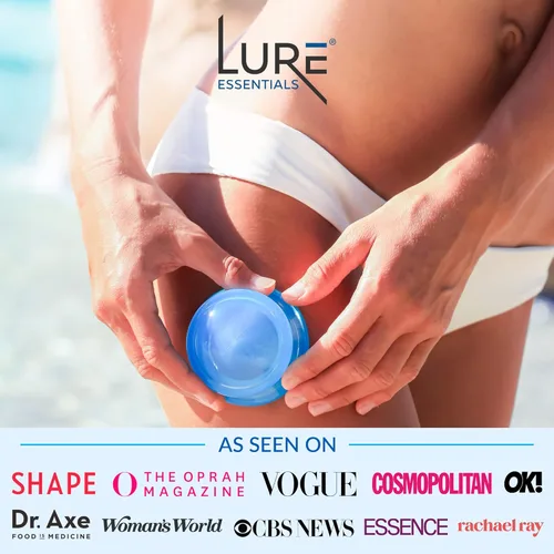 Miniatura 6 de Lure Essentials Sculpt Silicone ahuecamiento Theapy Set Anti Celulitis Copa Massager, succión al vacío para drenaje linfático Azul transparente