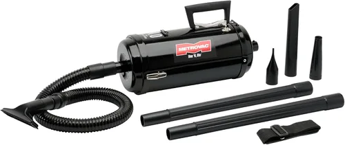 METROVAC Aspiradora VNB-73B Sopladora Aspiradora - Capacidad de 1 Cuarto de Galón, Motor de 4 Caballos de Fuerza, Portátil y Duradera, Construcción