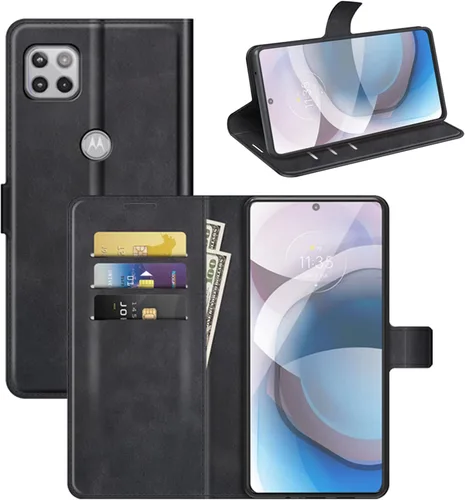 Miniatura 11 de Funda con tapa para Motorola One 5G UW Ace Wallet Funda protectora magnética de cuero para Moto One 5G Ace 2021 / Moto G 5G Folio Book Cover & Stand