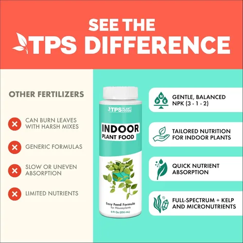Miniatura 4 de TPS NUTRIENTS Alimento Líquido para Plantas de Interior para Plantas de Casa, Fertilizante Líquido, 32 oz (1 Quart)